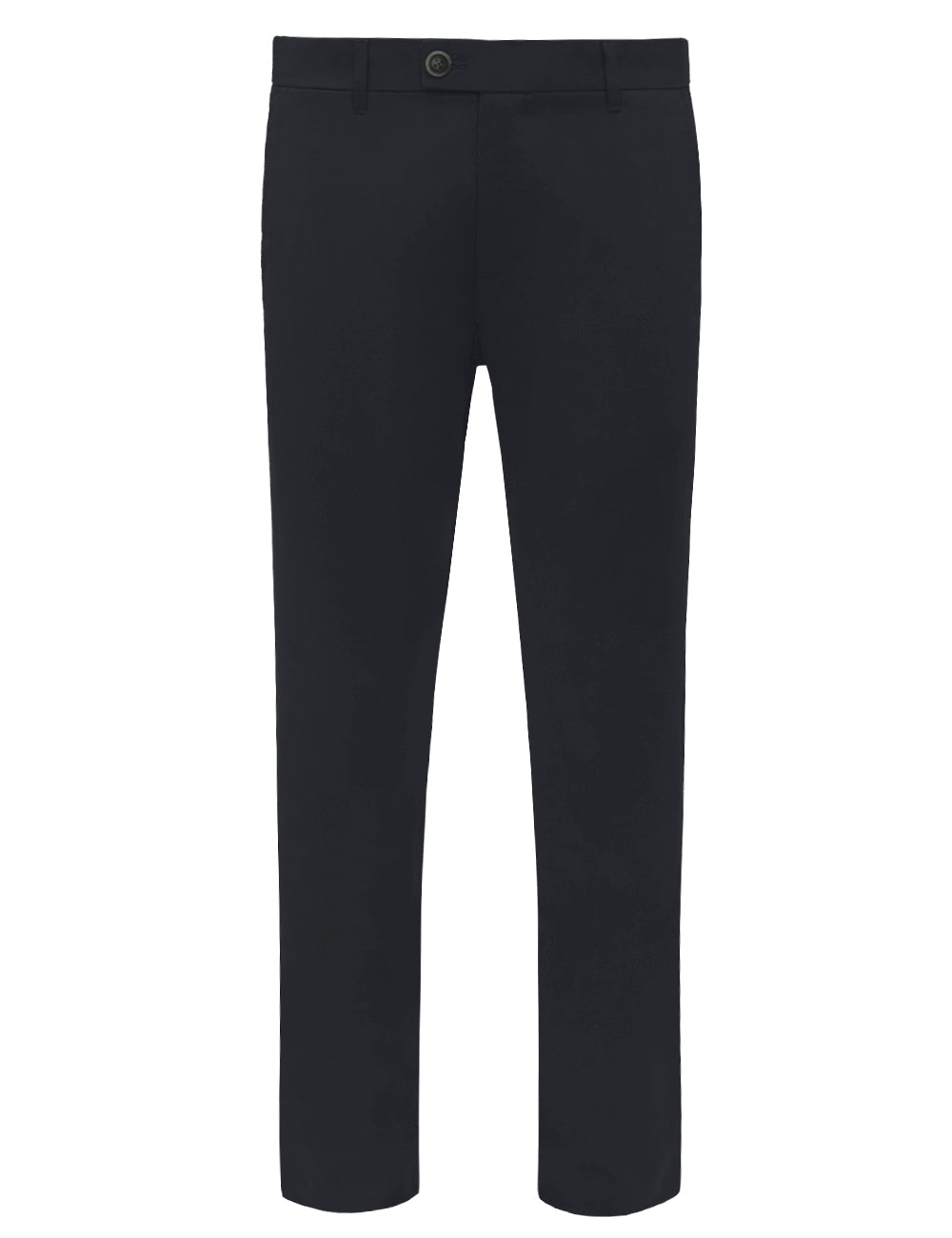 BlackCottonStretchSlimFitCasualPantsCP1A7.5_1 Cotton Stretch Slim Fit Casual Pants - 图片 1