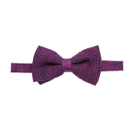 Maroon Mix Knitted Bowtie