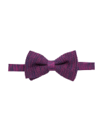 Maroon Mix Knitted Bowtie