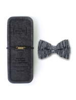 Grey Pattern Knitted Bowtie - 图片 3