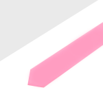 Solid Prism Pink Spill Resist Woven Necktie