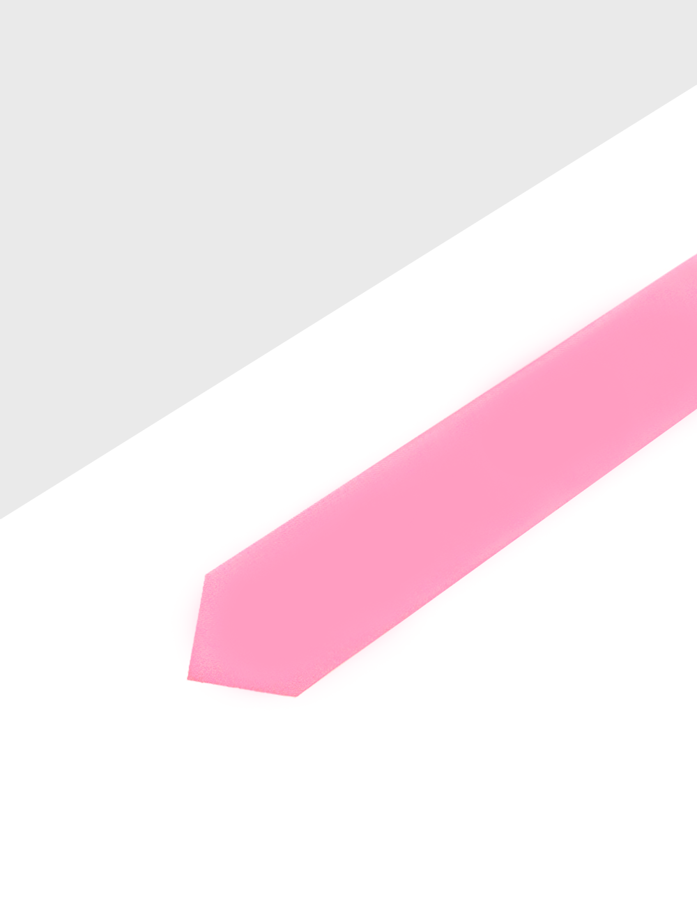 NT25.NOS_1 Solid Prism Pink Spill Resist Woven Necktie - 图片 1