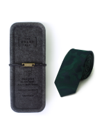 Army Green Camo Woven Necktie - 图片 3
