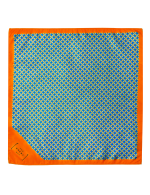 Orange Print Pocket Square - 图片 3