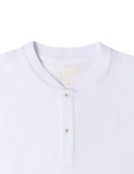 Tencel Stretch Henley Collar Polo T-Shirt - 图片 3