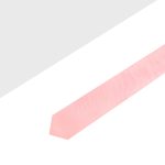 Solid Pink Powder Woven Necktie