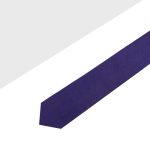 Solid Patriot Blue Spill Resist Woven Necktie