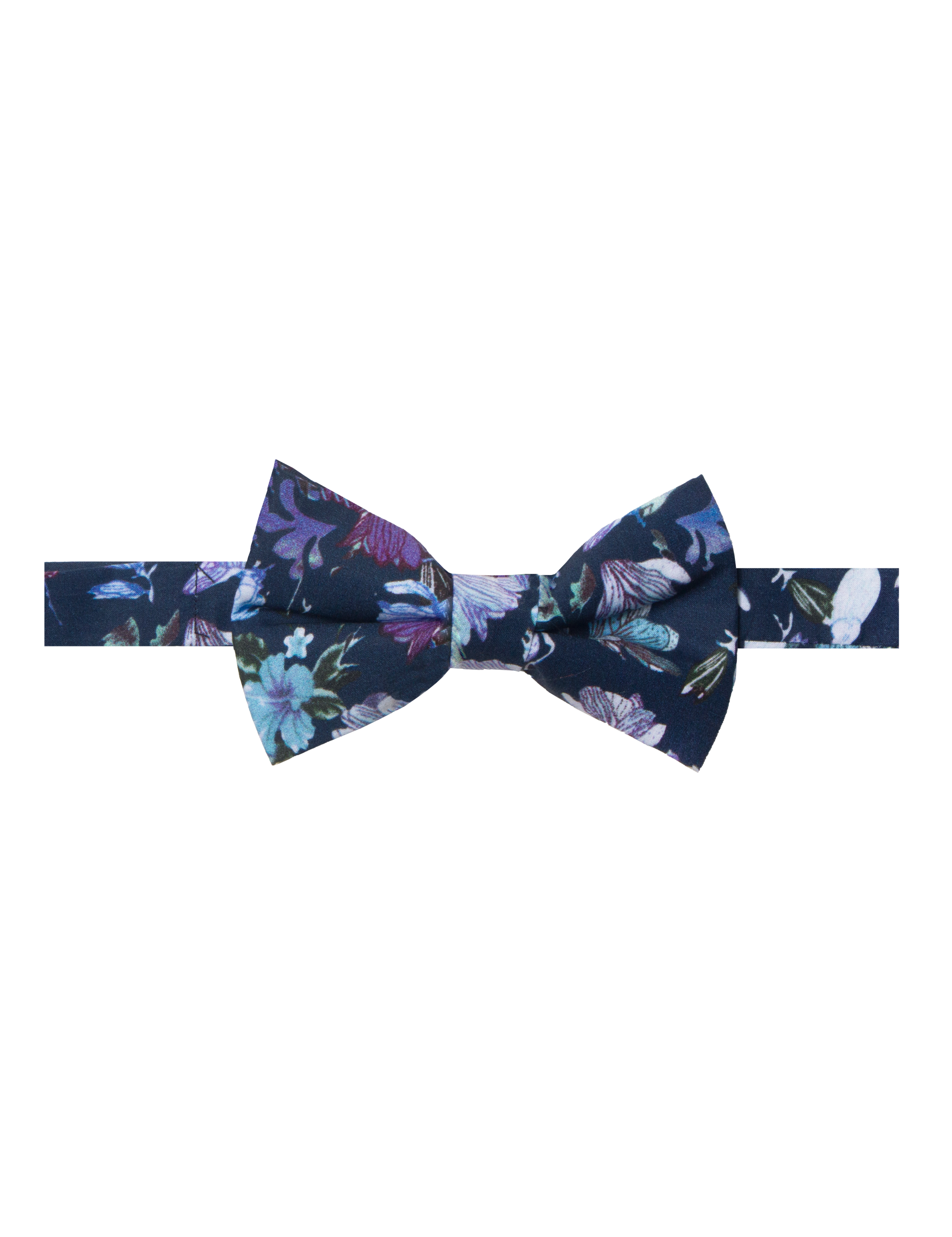 WBT4.13_1 Garden City SG Inspired Print Woven Bowtie - 图片 1